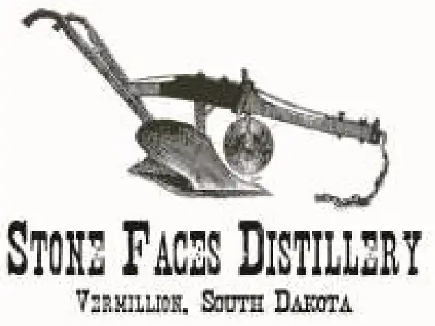 stone faces distillery logo